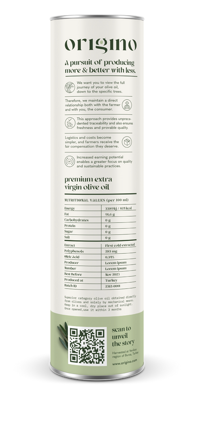 Origino 750ml Bottle